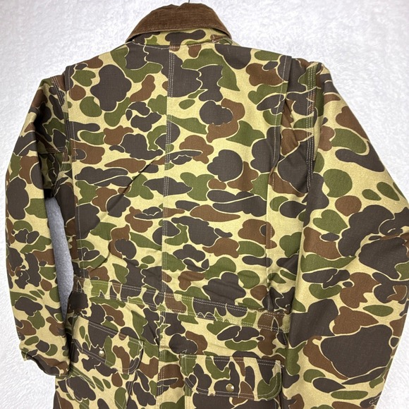 Vintage Carhartt Camo Coveralls Jumpsuit Mens 38 Tall RQ103 NWT NOS - Picture 13 of 16